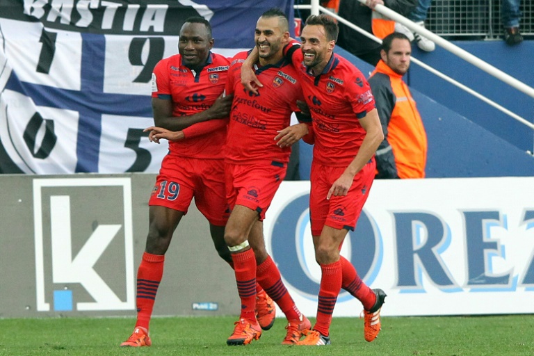 Marseillaise rings out in Corsica, Caen slip up