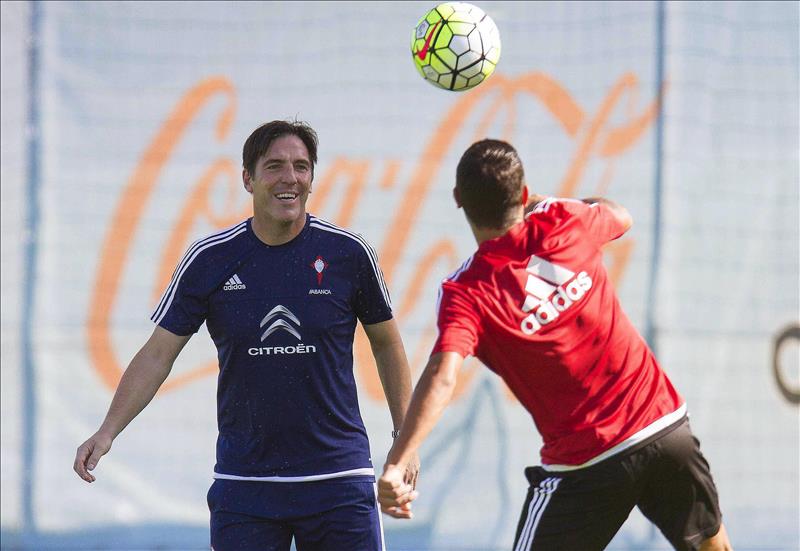 El Celta ya prepara en Balaídos el partido contra el Espanyol