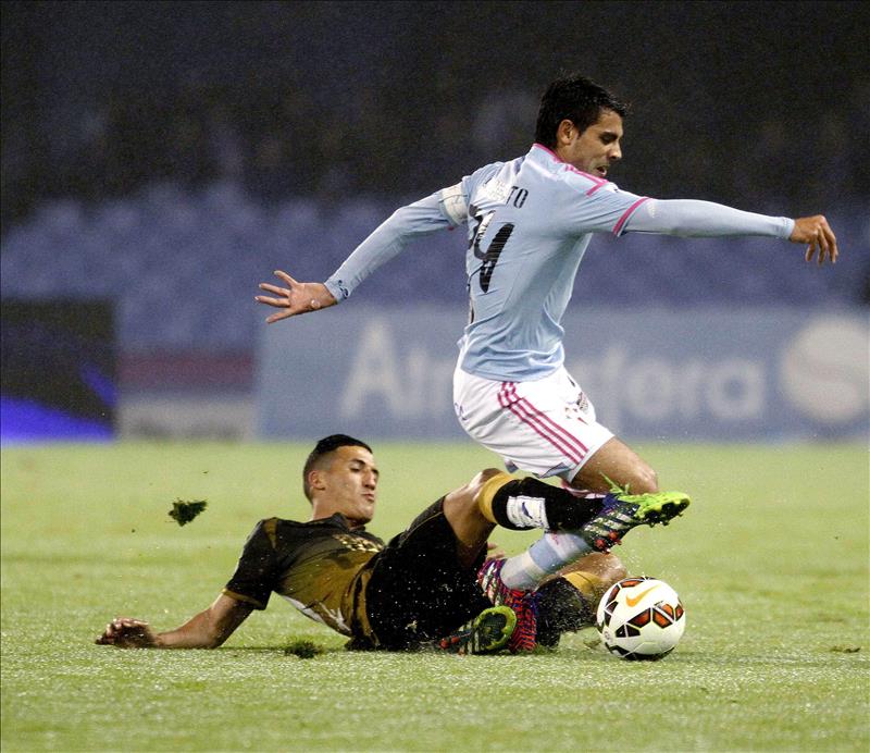 El pretendido Augusto Fernández, convocado para el partido contra el Granada